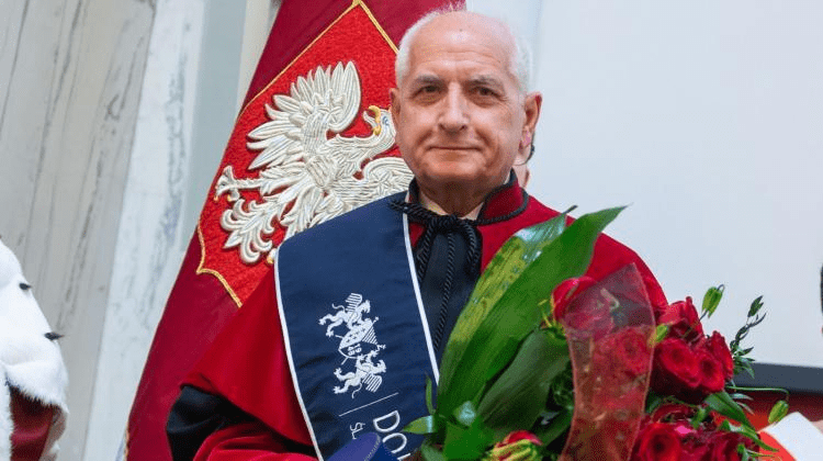Wyjątkowa uroczystość nadania tytułu doktora honoris causa   prof. dr. hab. Markowi Rudnickiemu, wybitnemu absolwentowi  Naszego Liceum!