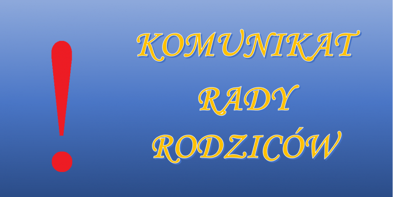 INFORMACJA O SKŁADCE NA RADĘ RODZICÓW
