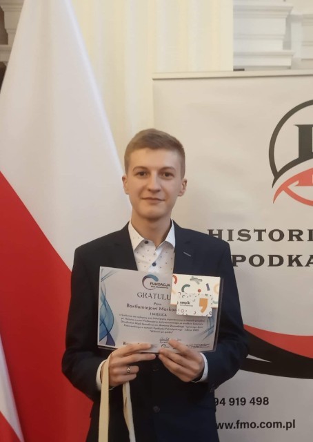 SUKCES HISTORYCZNY BARTŁOMIEJA MARKOWSKIEGO