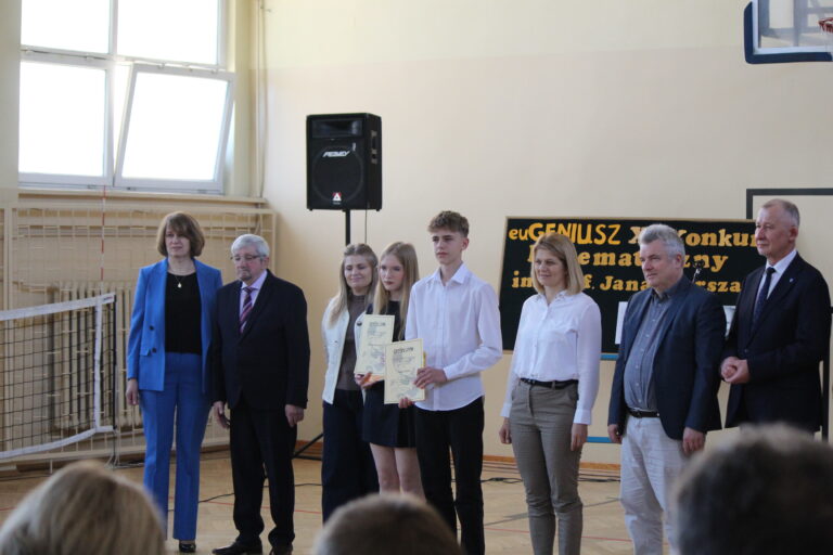 WYJĄTKOWA GALA XL KONKURSU MATEMATYCZNEGO IM. PROF. JANA MARSZAŁA