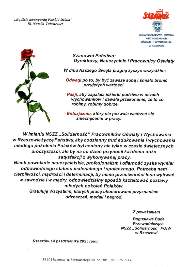 Dzień Edukacji Narodowej
