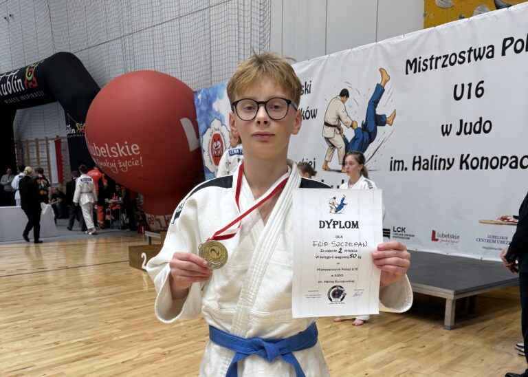 SZCZEPAN FILIP WICEMISTRZEM POLSKI W JUDO!