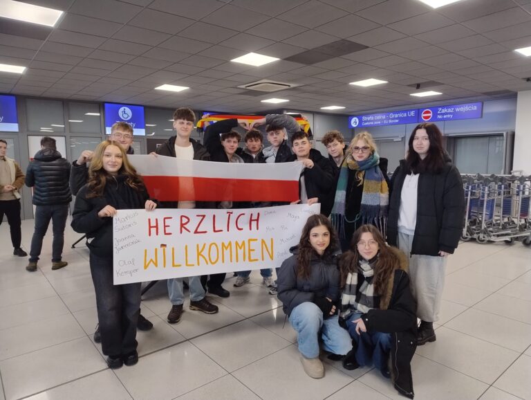 PRZYJAŹNIE BEZ GRANIC – czyli polsko-niemiecka wymiana młodzieży w naszej szkole